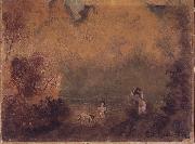 Louis Michel Eilshemius Bathers oil painting on canvas